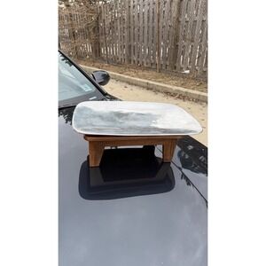 Nambe 511B Large Rectangular Serving Tray Platter Modern Metal 22"